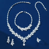Selling Wedding Festival Cubic Zirconia Jewelry Set Classic Prom Everyday Wear - Image 3
