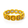 Colorful Crystal Bead Bracelet with Elastic Fit - Image 9