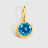 Colorful Birthstone Pendant Necklace in Gold-Tone or Silver-Tone - Image 10