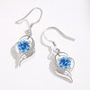 Zircon Water Drop Earrings For Women Silver Color Long Dangle Hanging Earring Female Wedding Ear Jewelry Gift - Image 20