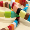Colorful Acrylic Bead Bangle Set in Multiple Designs - Image 21