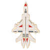 Classic Aircraft Model Fighter Jet Shaped Enamel Pins Funny B2 Bomber Design Golden Brooches - Image 13