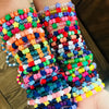 Star Glitter Kandi Bracelet Candy Pony Bead Friendship Bracelet Kawaii Rave Edc Festival Plur Jewelry Gift - Image 2