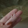 Crystal Stud Earrings in Floral and Butterfly Designs - Image 25