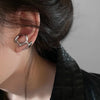 Y2K Irregular Liquid Earrings for Women Silver Color Hip-Hop Punk Geometric Earring Clip Girl Party Jewelry - Image 6