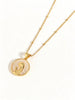 Gold Plated Virgin Mary Necklace Religious Jewelry Women Elegant Shell Virgin Mary Pendant - Image 4