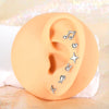 1PC 16G Stainless Steel Tragus Ear Piercing Helix Jewelry Star Moon Ear Cartilage Earring Lip Mouth Labret Ring Punk Women Gift - Image 50