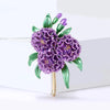 Mother's Day Enamel Carnation Brooches for Women Plant Flower Pins Gift for Mother Office Party Friend Gifts Jewelry Accessories - Image 6