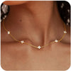 Silver/ Gold Plated Cubic Zirconia Necklaces for Women Necklace Choker Necklace Christmas Gift For Women - Image 7