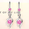 Zircon Water Drop Earrings For Women Silver Color Long Dangle Hanging Earring Female Wedding Ear Jewelry Gift - Image 13