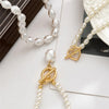 Imitation Pearl Heart Pendant Necklace with Toggle Clasp - Image 27