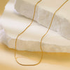 Stainless Steel Chain Necklace in Paperclip Box or Twisted Link Styles - Image 46