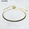 10 pieces Slim Colors zircon tennis bracelets zirconia crystal women bracelet Summer jewelry accessories 40083 - Image 10