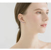 316L 7 Crystal Cuff Mountaineer Earrings - Image 2