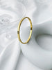 Ghidbk 316L Stainless Steel Pvd Gold Plated Plain Textured Bangle Women's Stackable Bracelets Jewelry - Image 4