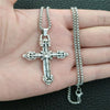 European And American Personality Retro Gothic Cross Necklace For Men And Women Street Hip-Hop Trendsetters Versatile Pe - Image 14