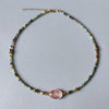 The Small Fresh Green Stone Beaded Necklace Copper Alloy Bigeville Eye Pendant Decoration Women Gilrs Birthday Gift - Image 30