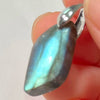 Blue Labradorite Pendant Irregular Shape Bead Stone Orange Necklace for Men Women - Image 23