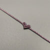 Candy Colors Heart Shaped Love Lucky Simple Macrame Handmade Rope Bangle Braided Charm Bracelet Women Men Couple Sister Gift - Image 12