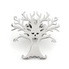 Gothic Hollow Skull Tree of Life Pendant Necklace for Women Men Stainless Steel Silver Color Scary Tree Chain Necklaces Jewelry - Image 8