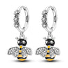 Silver Butterfly Fluttering Insect Earrings Jewelry Drop Earrings Jewelry Party Anniversary Gifts - Image 17