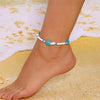 Simple Double Zircon Cross 8 Shape Word Anklet For Women Hollow Love Heart Thin Chain Anklets Beach Foot Minimalist Jewelry - Image 8