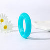 10 Colors Round Geometric Acrylic Resin Bangles Exaggeration Multicolor Wide Bangles Bracelets Women Men Jewelry - Image 5