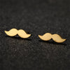 Simple Design Sun Totem Stud Earrings Women Irregular Fan Shaped Stainless Steel Thorn Earings Party Jewelry Gifts - Image 11
