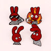 3-10pcs/Set Classic Cartoon Characters Enamel Pin Brooch for Woman Metal Pin Badge Shirt Brooches for Men Woman Jewelry Gifts - Image 6
