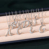 26 English Letter Zircon Pendant Necklace Temperament Personality Necklaces Jewelry Gift - Image 34
