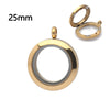 7pcs/lot Magnetic Closure 20mm/25mm/30mm/38mm Stainless Steel Floating Memory Locket Pendant 5 Colors Can Choose - Image 10