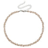 Multicolor Glass Bead Choker Necklace with Irregular Shapes - Image 14