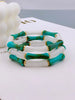 3pcs Acrylic Beaded Elastic Bracelet with Colorful Bamboos for Women's Daily Wear bracelet for women - Image 22