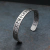 Nordic Vintage Hollow Viking Runes Bracelets For Men Women Stainless Steel Vikings Letter Amulet Cuff Bangles Jewelry - Image 2