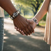 2pcs/set Sun and Moon Lovers Leather Bracelet Punk Multi-Layered Beaded Braided Adjustable Bracelet Set For Couple Jewelry - Image 15