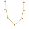 Stainless Steel Simple Summer Anklet Necklace Jewelry Set Water Drop Pendant Chic Chain Necklace Gift - Image 9
