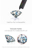 MODIAN 1CT Prong Setting Moissanite Necklace D color VVS1 Lab Diamond Pendant For Women 925 Sterling Silver Wedding Jewelry