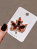 Wine Red CZ Zircon Maple Leaf Brooch Pins For Women Gold Color Plant Lapel Pines Korean Wedding Party Jewerly Gift - Image 5