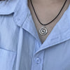 Vintage Spiral Vortex Pendant Hand-woven Leather Rope Necklace for Women Unisex Boho Pentagram Necklace Y2K Jewelry - Image 13