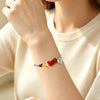 Mhs.sun 12 Star Zodiac Sign Gravel Stone Chains Bracelets With Card Couples Constellation Birthday Party Jewelry - Image 2