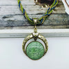 Multilayer Beads Chain Crystal Gem Stone Pendant Necklaces Boho Statement Jewelry - Image 18
