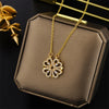 Light Zircon Crystal Stainless Steel Necklaces For Women Korean Sweet Sexy Female Clavicle Chain Jewelry - Image 18