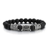 Norse Viking Runes Stone Bracelet for Men 8Mm Lava Obsidian Turquoises Beads Charm Bangles Lucky Amulet Jewelry Gift - Image 8