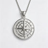 Men's Compass Pendant Necklace Stainless Steel Navigation Compass Chain Vintage Direction Jewelry Gift for Traveler Adventurer - Image 11
