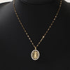 Personalized Colorful Zircon Necklace Design, Light, And Versatile, Madonna Necklace - Image 12