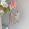 Vintage Exaggerated Metal Large Shell Shape Tassel Water Drop Pendant Necklaces for Women Party Heavy Jewelry Accessory - Image 5