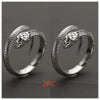 Buyee Silver Snake Ring Finger for Men Women Unique Big Animal Jewelry Circle - Image 7