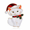 Selling Christmas Series Women's Brooch Rhinestone Decoration Unisex Snowflake Apple Bell Design Pin Accessories Year Gi - Image 6