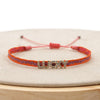 Handmade Cloth Fabric Bracelet for Women with Braided Design CZ Heart Love Evil Eye Jewelry Gift - Image 6