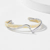 White Acrylic Bracelets Board Bend Metal Bangles Women Hand Bracelets Geometric C shaped Opening Bracelets Jewelry Gifts K - Image 16